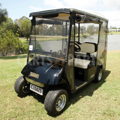 2007 EZGO TXT 4 Seat Black Golf Cart