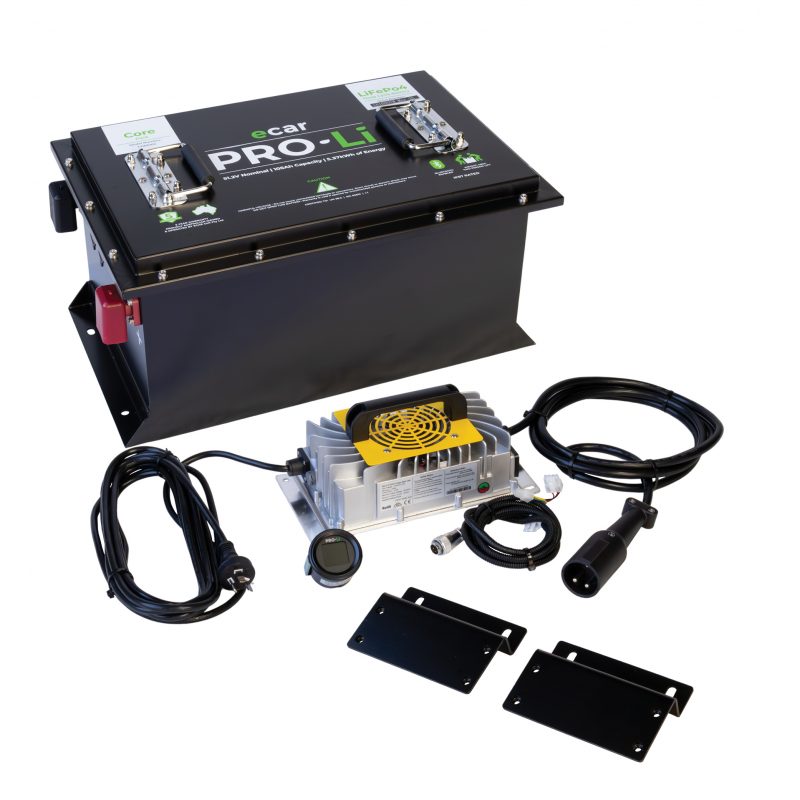 48V Lithium Golf Cart Battery – PRO-Li Core 105Ah Battery Package for Club Car Precedent