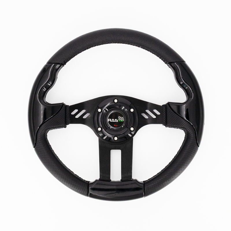 Sports Steering Wheel - Black Apex