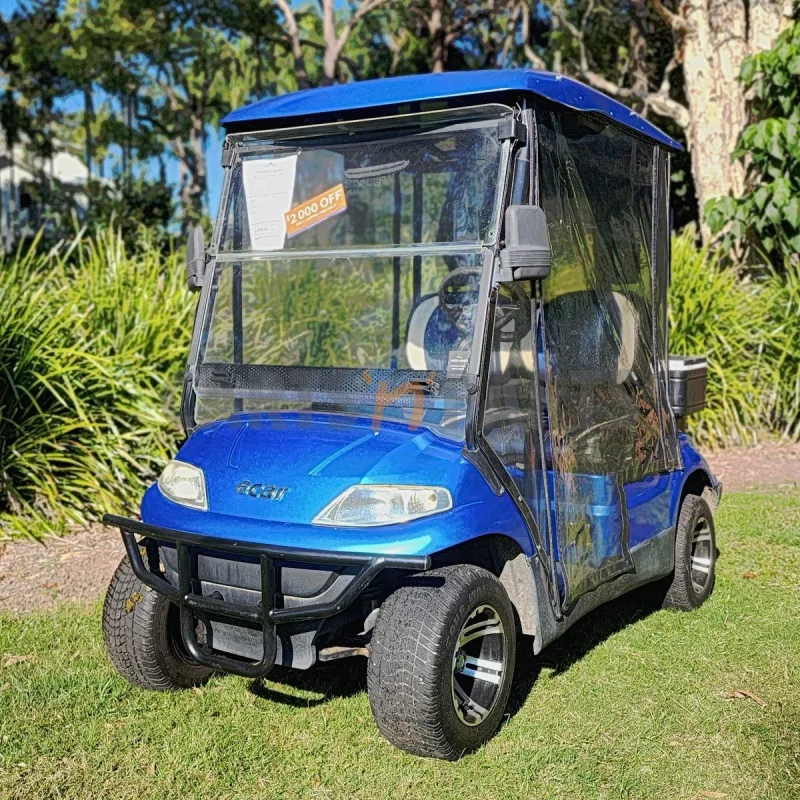 2020 ECAR 627 2 Seat Electric Blue Golf Cart