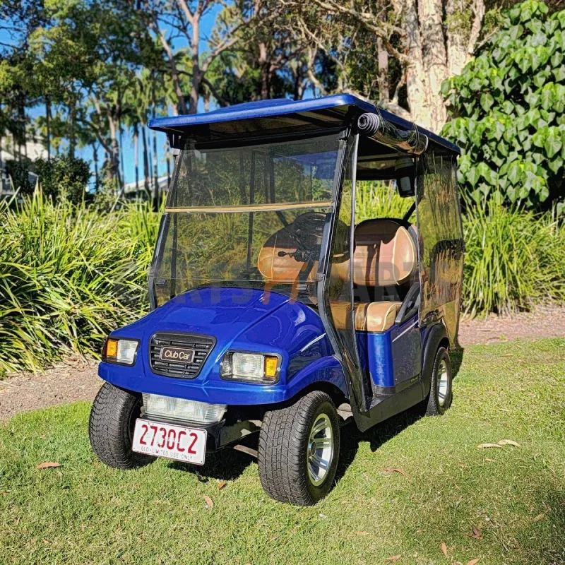 2015 Club Car Precedent 4 Seat Blue Golf Cart