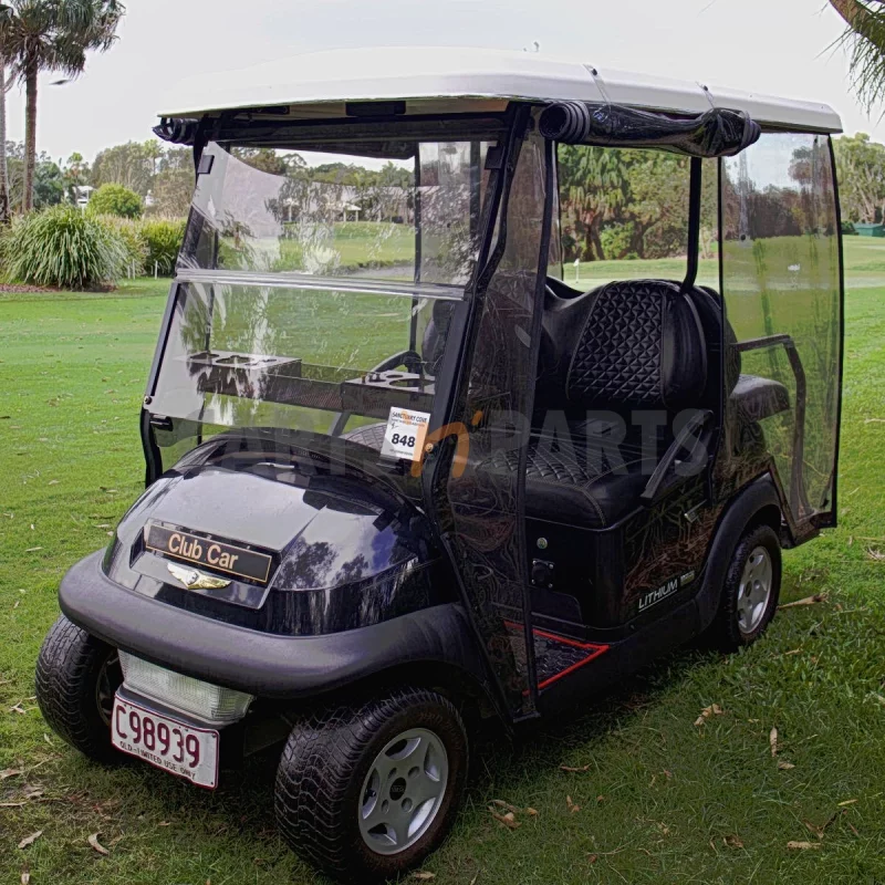 2011 Club Car Precedent 4 Seat Black Golf Cart