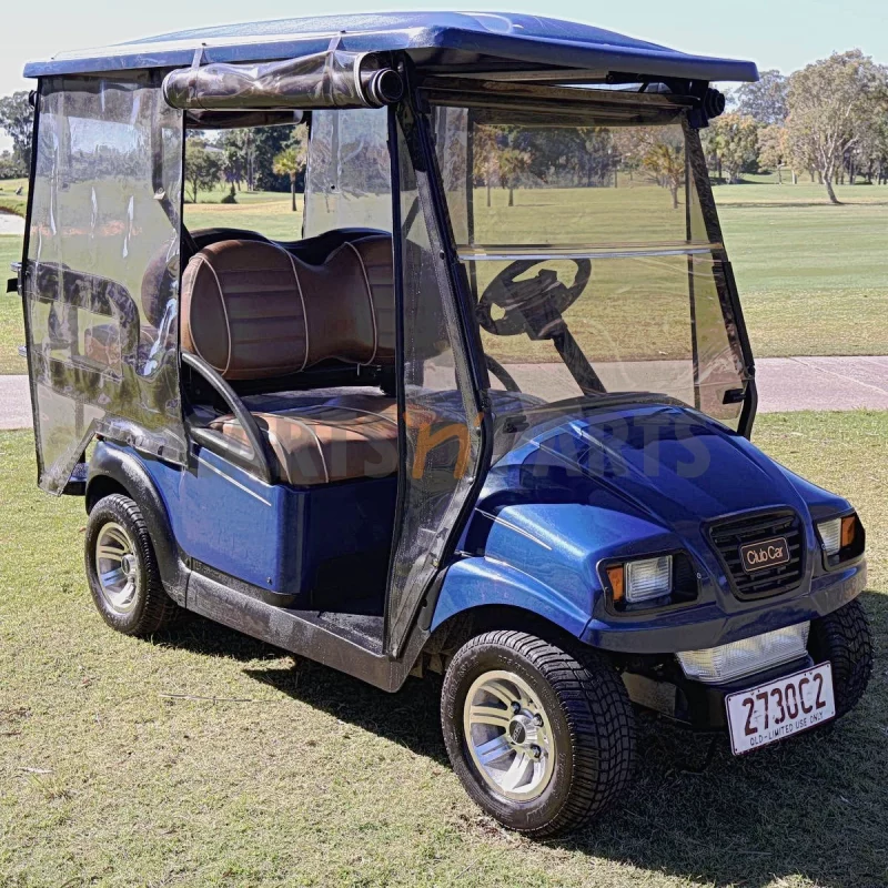 2015 Club Car Precedent 4 Seat Blue Golf Cart