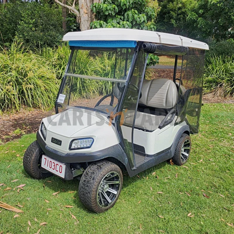 2021 Club Car TEMPO 4 Seat White Golf Cart