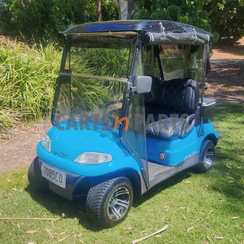 ECAR 627 2 Seat Electric Blue w Black Roof