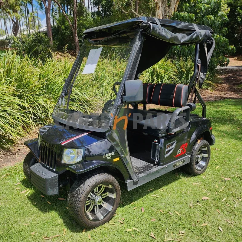 2014 Tomberlin 48SS 2 Seat Black Golf Cart
